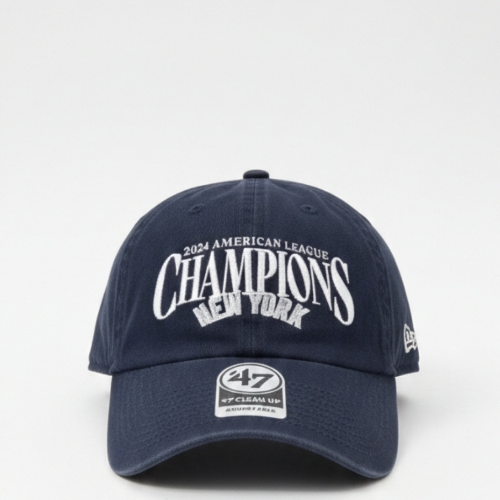 NWT '47 Clean Up MLB New York Yankees Navy Blue Baseball Cap Adjustable